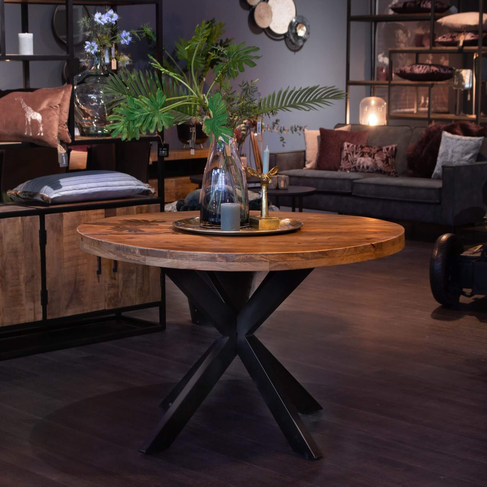 Wehl ronde eettafel 100cm In sfeer