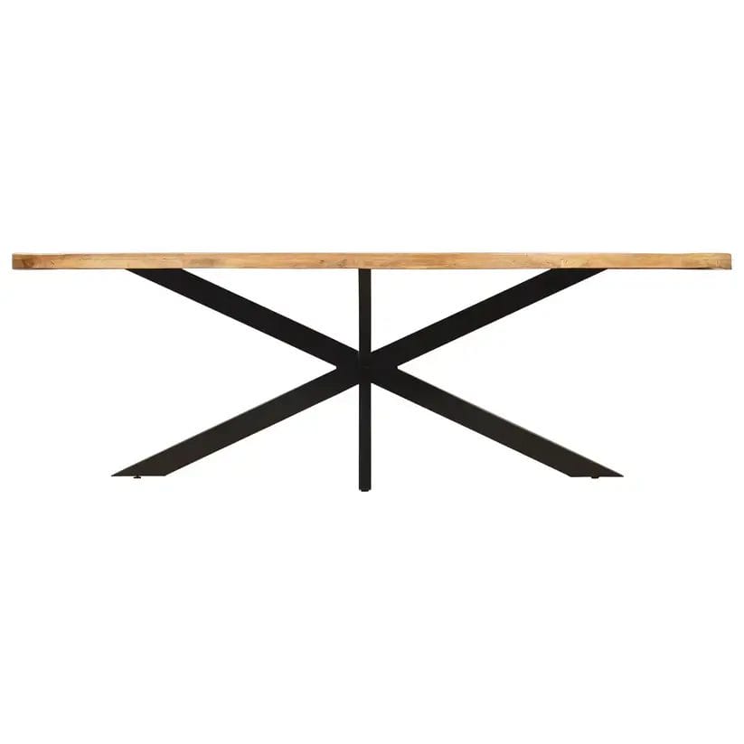 GOOR - ovale eettafel mangohout - Productfoto Voor